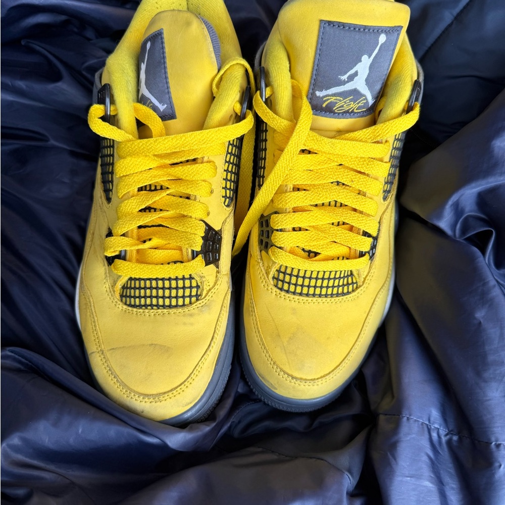 Yellow Jordan Sneakers